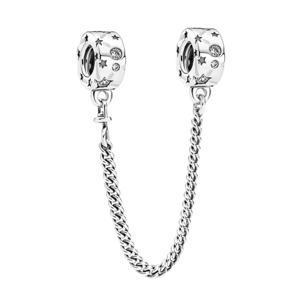 Ouroyea Charm 925 Sterling Silver Pendant,Girl Jewelry Beads Gifts for Women Bracelet&Necklace