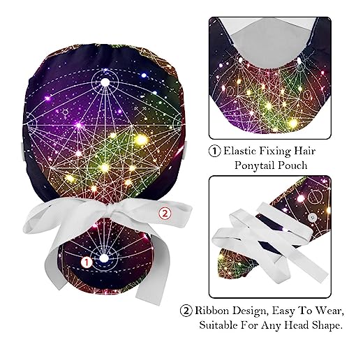 Bonnet bouffant avec bandeau de travail réglable pour homme et femme VERED