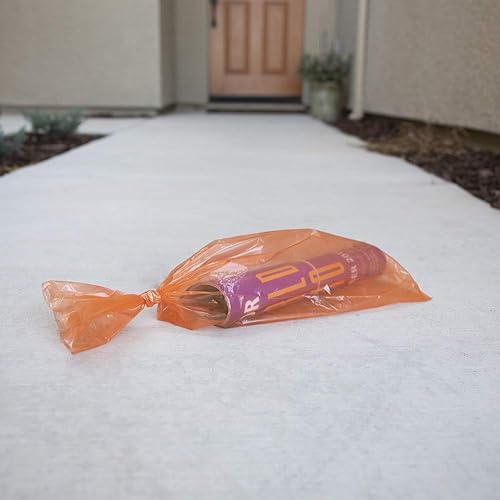 Bolsas de periódico  1000 bolsas  7.5 x 21  Bolsas de polietileno de plástico transparente para periódicos  Cabezal de cartón perforado fácil diseño