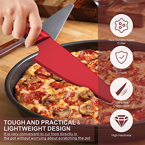 image for SWIBINJIT Nylon Knife | Plastic Knife Safe for Kids | 2 Piece Set 11