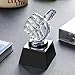 LONGWIN Crystal Thumbs Up Trophy Award, Blank Winner Trophy for Sports, Competition, Talent Show, Appreciate Gifts for Coworkers