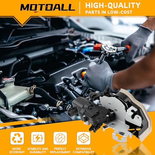 Image of MOTOALL Door Lock Actuator with Power Lock Front Right Fit for Ford F150 2015-2020 for Ford F250 F350 F450 F550 Super Duty 2017-2022 Replaces JL3Z-1521812-D