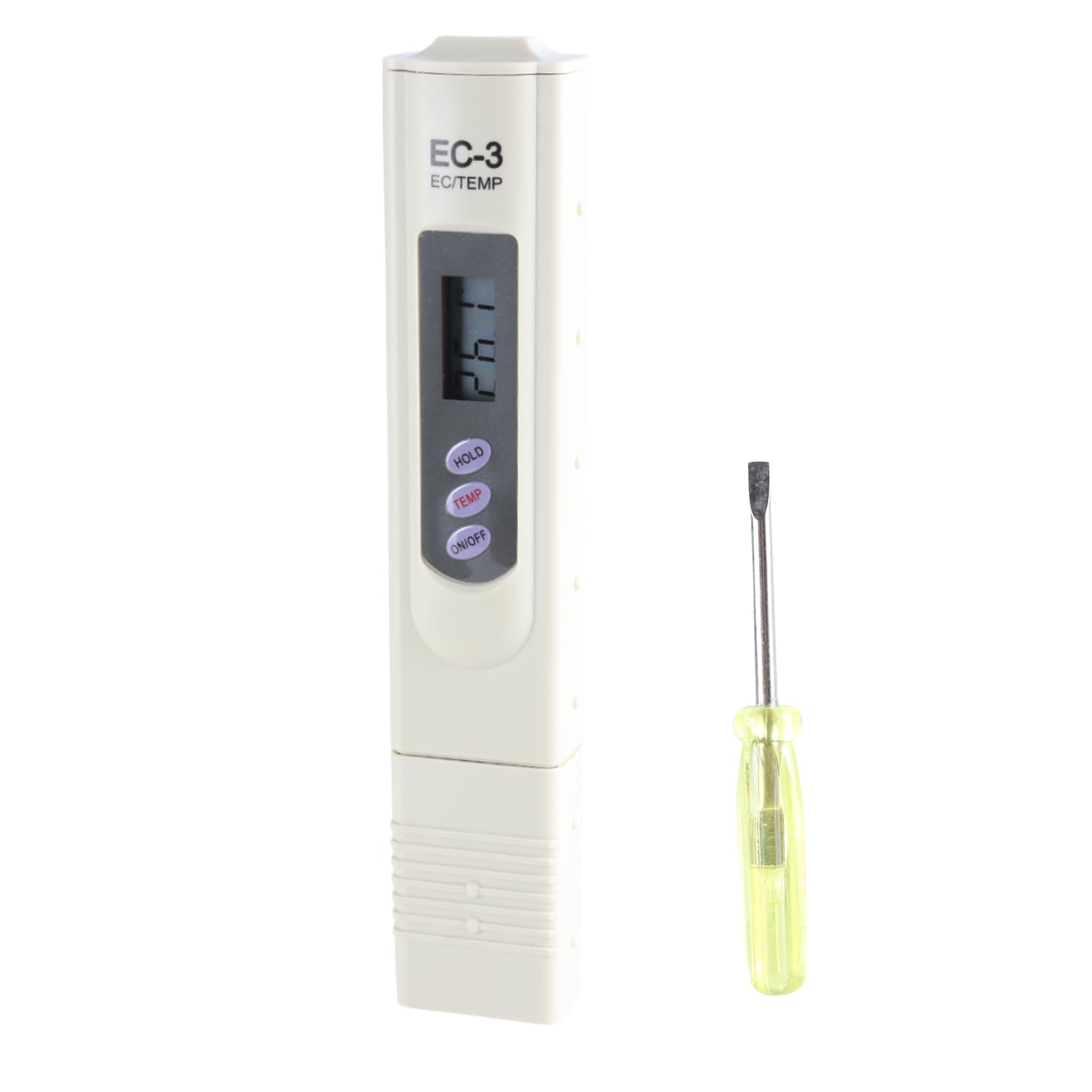 Digital Meter Portable Testing Pen Temperature Measuring Meter 1-9990µS Handheld Electrical Conductivity Tester High Sensitivity Probe