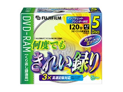 Amazon.co.jp: FUJIFILM DVD-RAMきれい録りキャンバスレーベル3