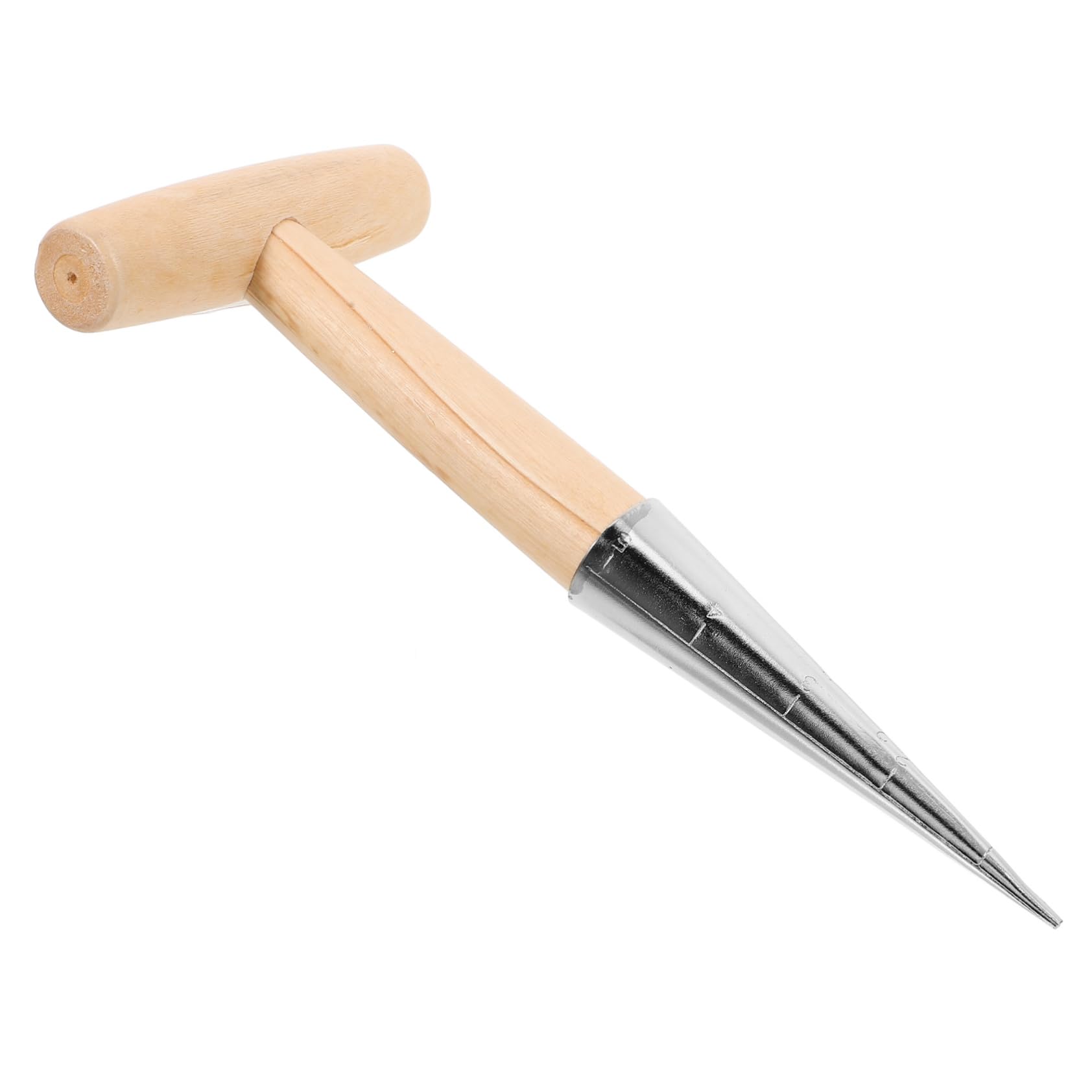 PartyKindom 5 Pezzi Dibber Inossidabile con Utensile per Scavare e Strumento Pratico per Giardinaggio e Trapianto Piante