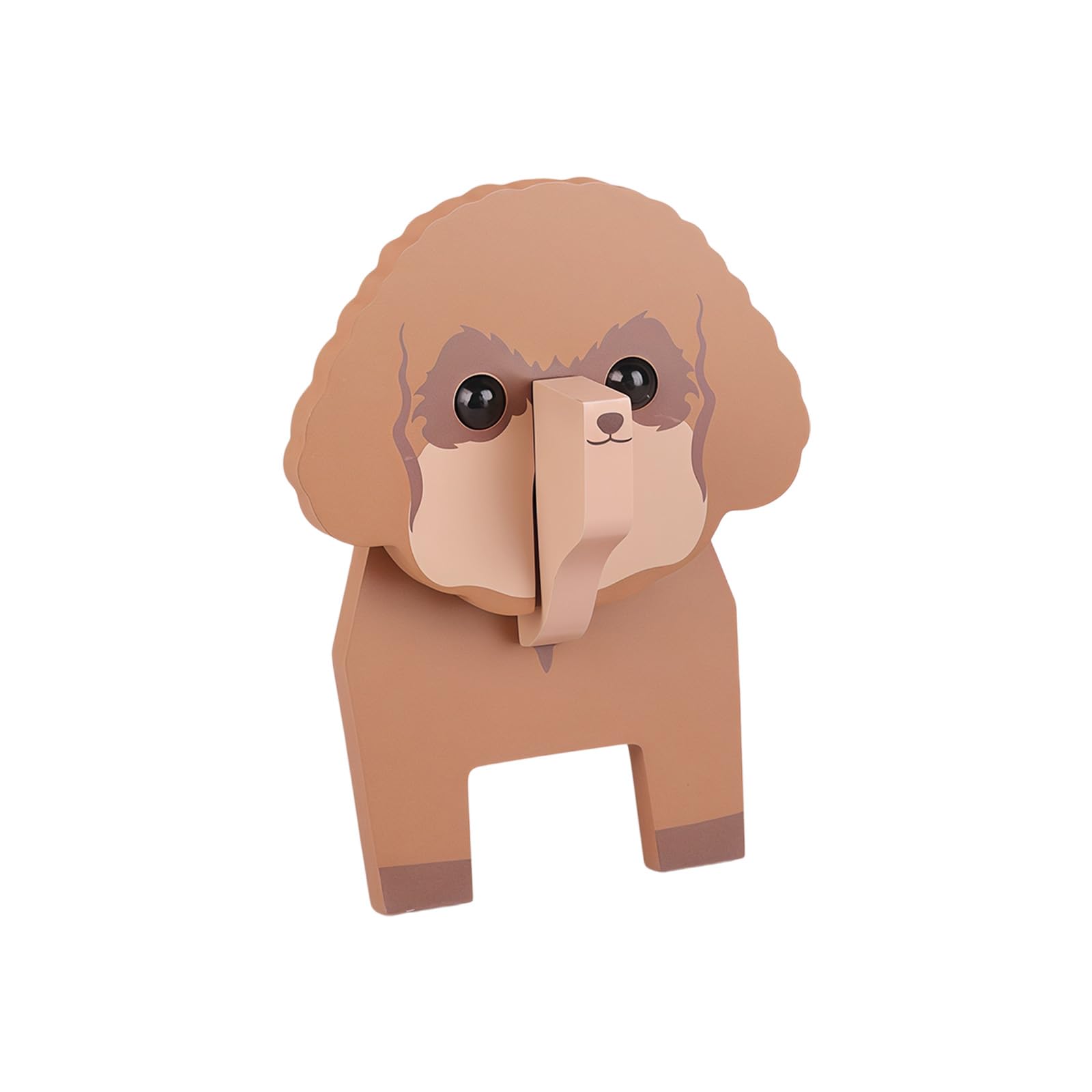 Kaeltsyn Creative Wooden Eyewears Stand Fun Animal Shape Eyeglasses Holder for Desk Storage and Organization Creative Wooden Eyewears Stand Fun Animal Shape Eyeglasses Holder