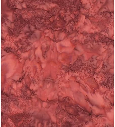 Hoffman Fabrics Bali Hand Dyed Watercolors Batik Barn Red