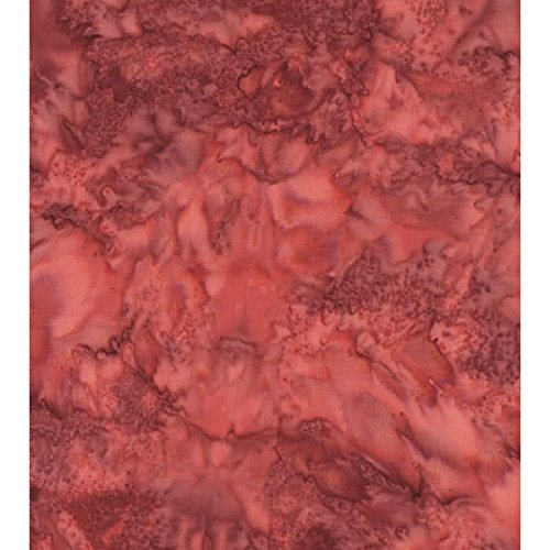 Hoffman Fabrics Bali Hand Dyed Watercolors Batik Barn Red