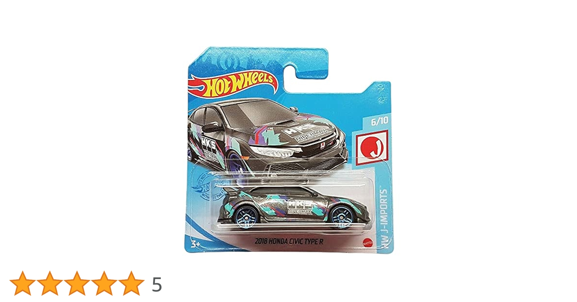 ミニカー Hot Wheels STH 2018 HONDA CIVIC typeR Hot Wheels 2018 Honda Civic Type R (Super Treasure Hunt