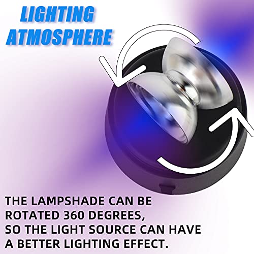 Image of 1 Pc Blue 360 Degree Rotating Decorative,Disco Bar Party Dancing LED Strobe Light