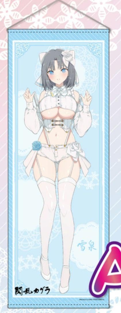 閃乱カグラ 爆乳ハイパーWEBくじ 6パイ目 A賞 雪泉等身大タペストリー