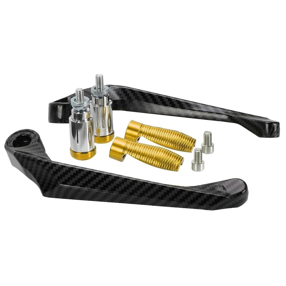 Protector Universal para Manillar De Motocicleta Incluye Puños Maneta Freno Y Embrague para Kawasaki NINJA1000 Z1000 2007 2008-2024(Gris,Estilo A)