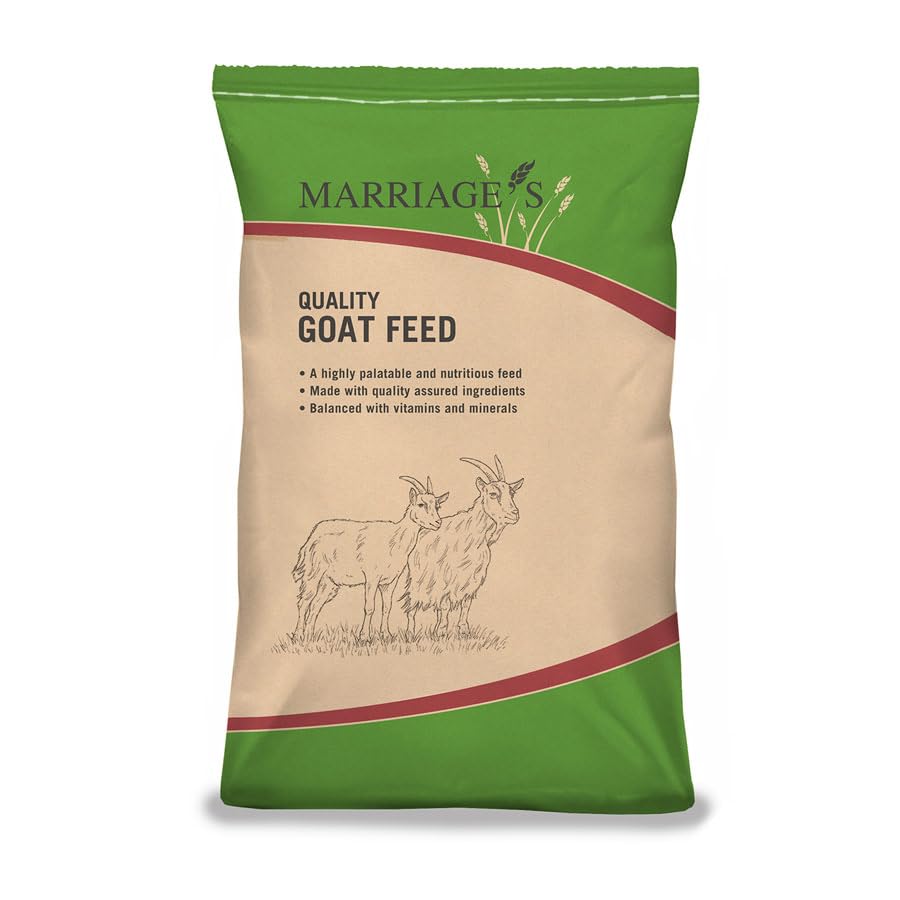 Marriage's Quality Goat Feed, Nutritious, Balanced with Vitamins and Minerals 20Kg