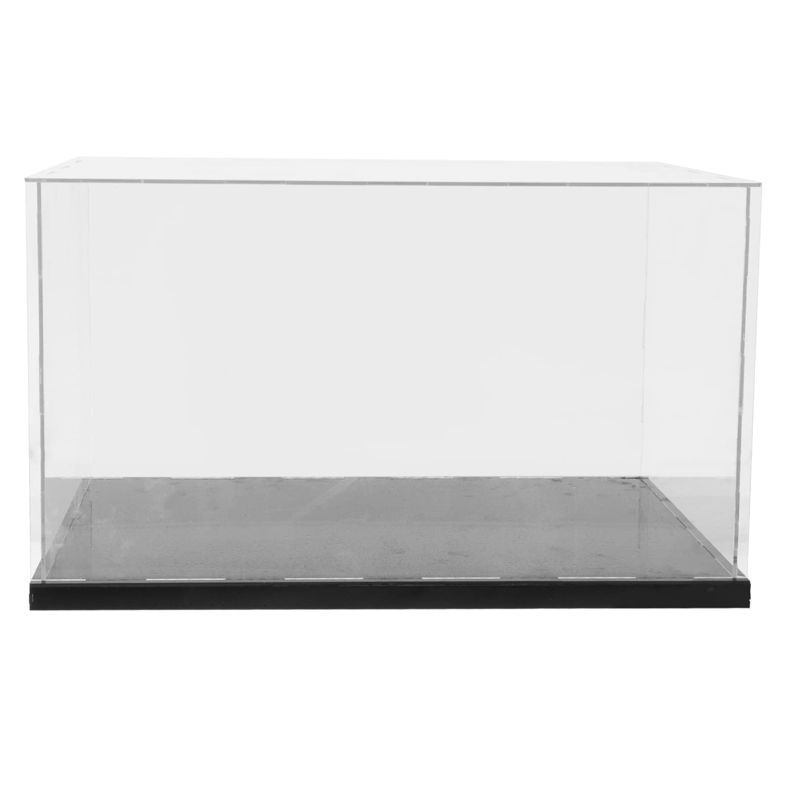 Thickened Clear Acrylic Display Case:Acrylic Display Case for Full Size Football Display Box Storage Holder for Doll Toy Collectibles