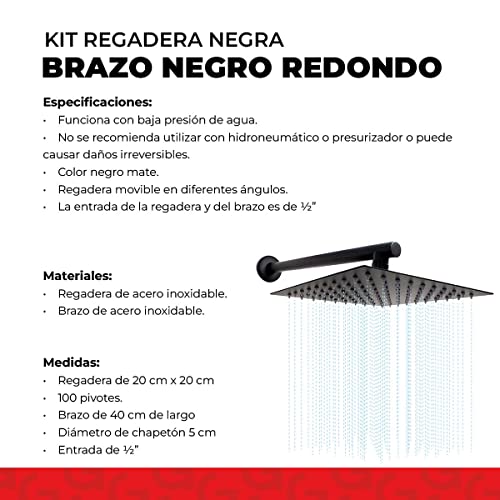 La Mejor Selección de Kit de regadera para baño listamos los 10 mejores. 39 Imagen adicional