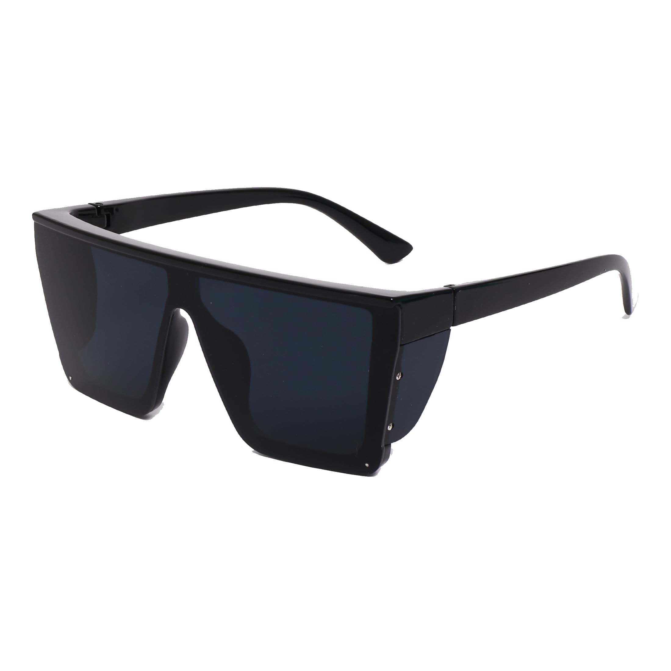 Z87 - Gafas de sol de seguridad con parte superior plana, clásicas, cuadradas, protección UV 400 para hombre