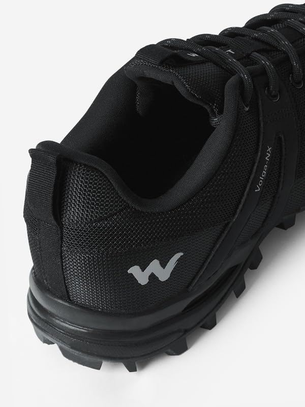 Image of Wildcraft Stylish Men Volga NX Low Ankle Outdoor Shoes- Denim Black