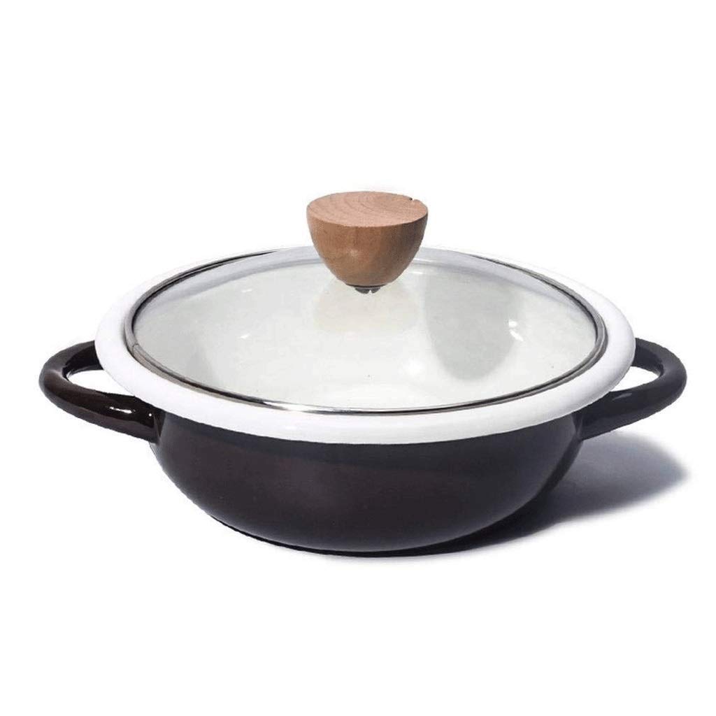Lait pot en céramique et wok antiadhésif pour cuisine saine à induction