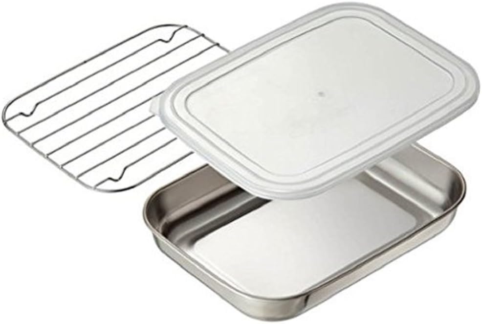 アウトレット】保存容器 天ぷら入れ42 + 網42 10組セット【送料無料