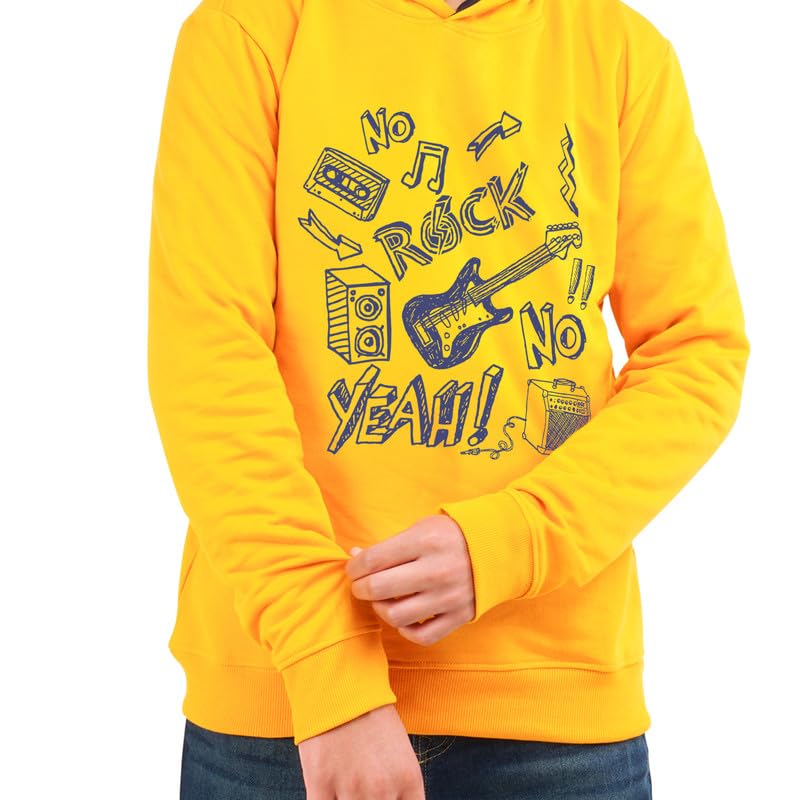 Image of Real Basics Boys Cotton Hooded Sweatshirt(Pack of 1)