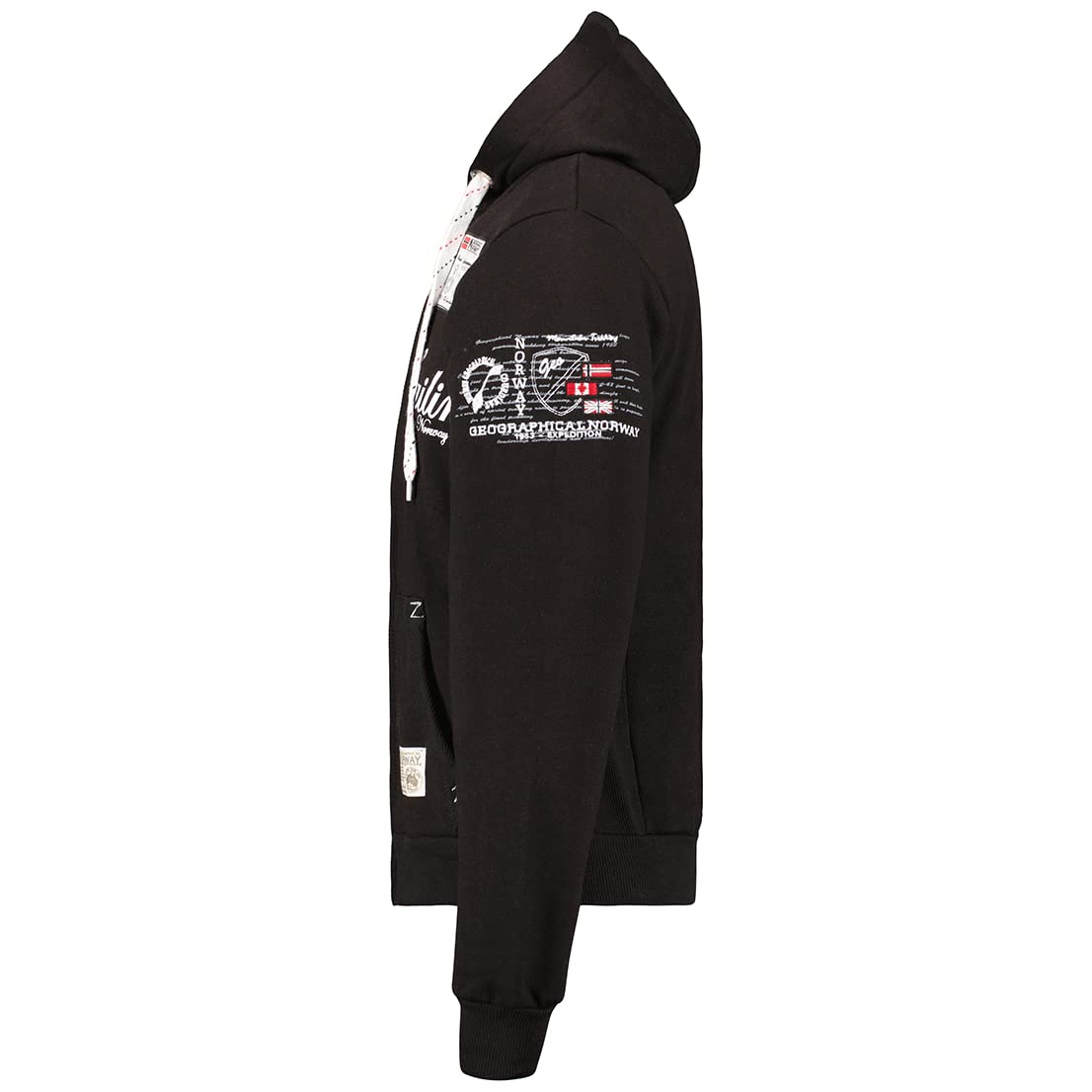 Geographical Norway Hombre Diseñador Capucha Chaqueta - Fighter -XXL
