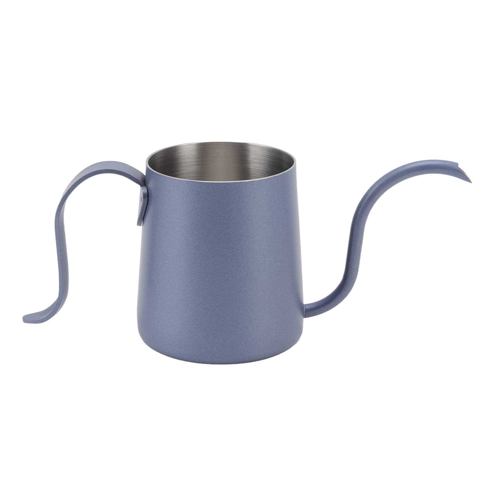 LANTRO JS Coffee Pot Kettle 250 ml Tea Kettle, Kettle, Long spout, Hand drip Kettle(Dunkelblau)