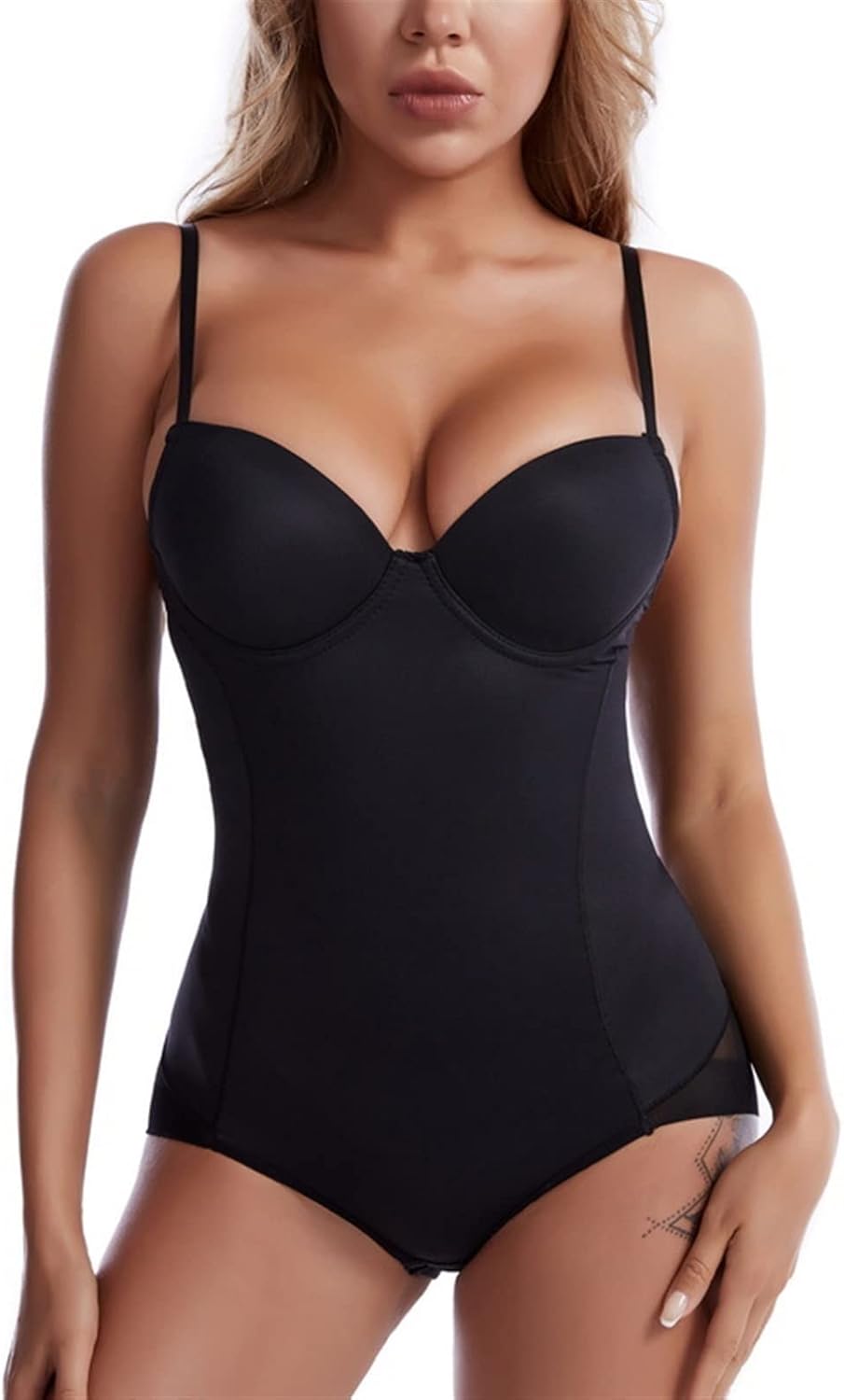 Womens Slim Shapewear Bodysuits Underwear Sexy One-Piece Undergarments Invisible Body Shaper Corset Lingerie for Women