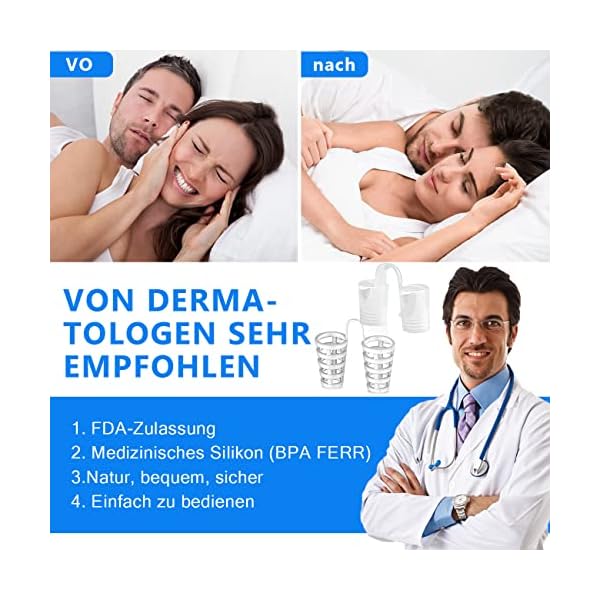 Schnarchstopper, Anti Schnarch, Anti Schnarch Nase Schnarchen Stopper, Nasal Dilatator Schnarchen Schnarchen Clip… – Bild 5