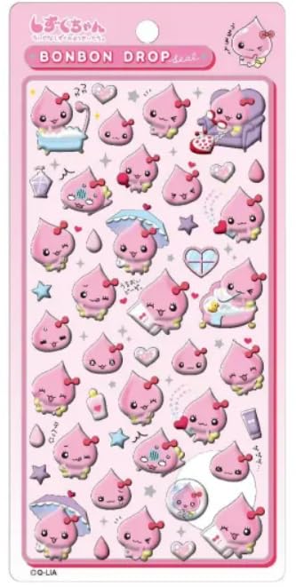 しずくちゃん　あわわちゃんボンボンドロップシール　うるちゅる　ボンボンドロップ Amazon.co.jp: 【しずくちゃんうるおいちゃん】ボンボンドロップシール