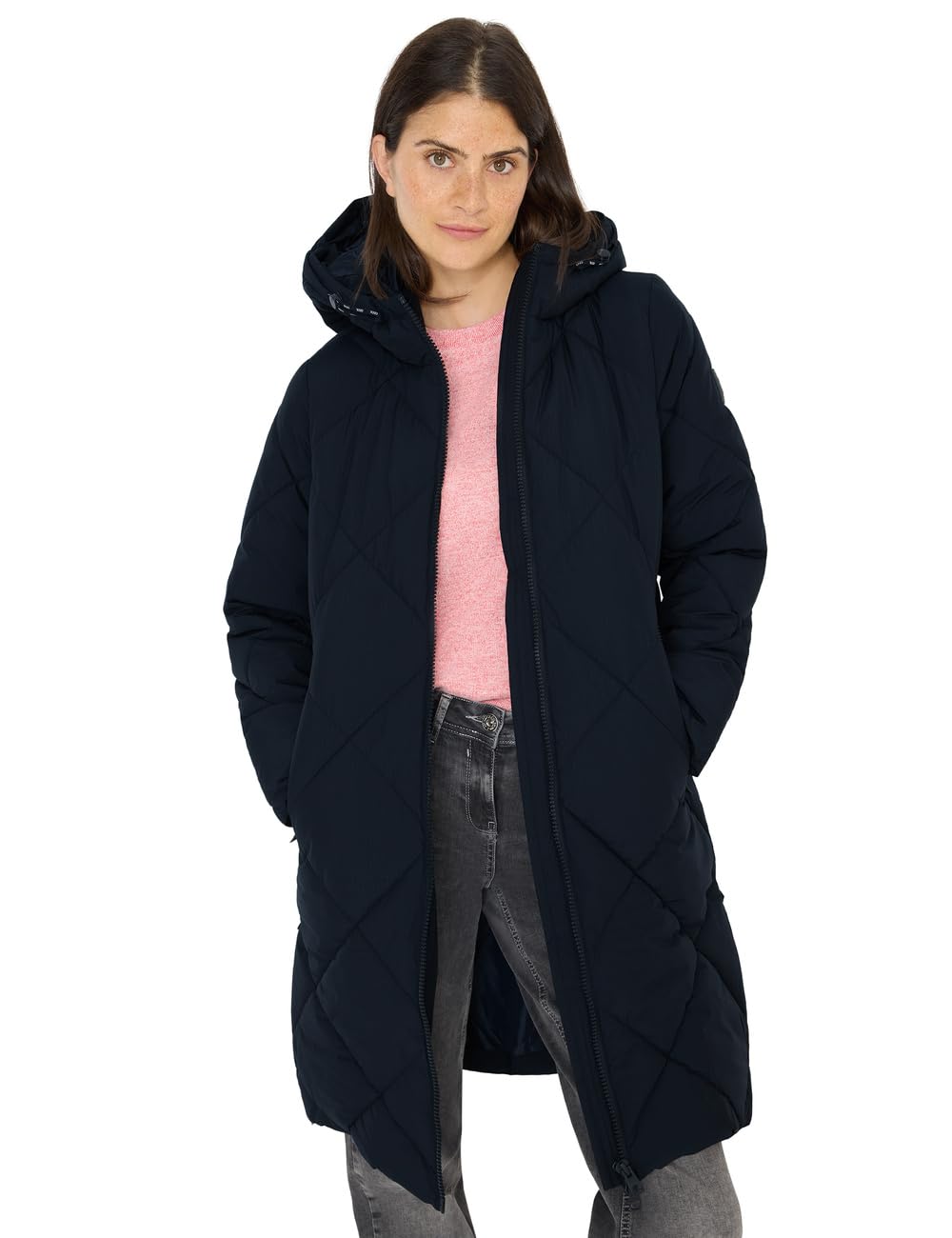 Cecil Damen Mantel mit Rucksack Strings