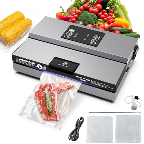 NutriChef PKVS50STS Commercial Vacuum Sealer Review Professional