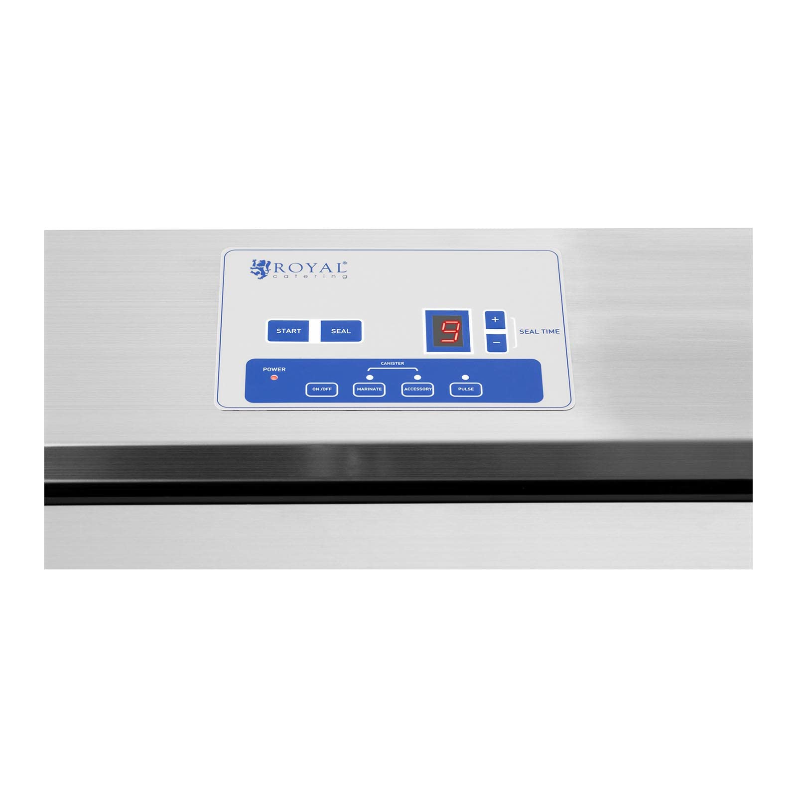Royal Catering Máquina Para Envasado Al Vacío Envasadora Para Gastronomía RCVG-41 (440 W, Ancho de la bolsa: 31 cm, Carcasa en acero inoxidable)