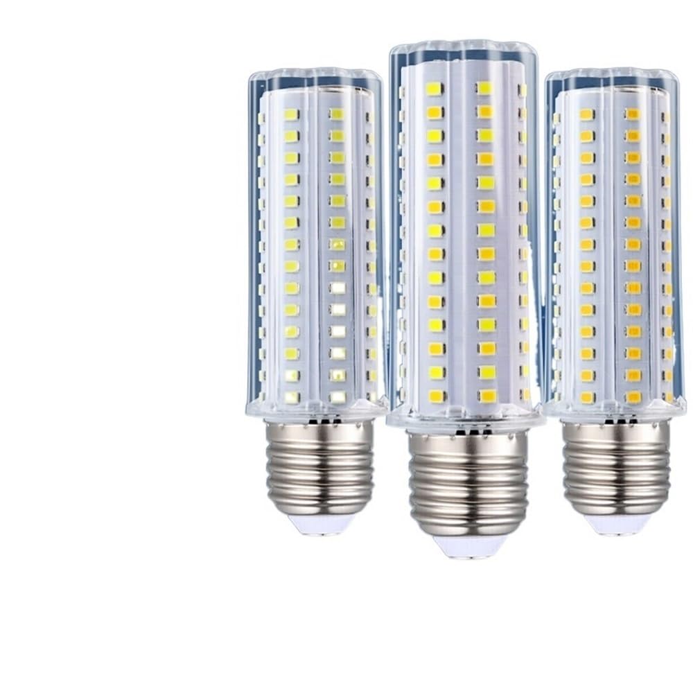10er-Pack LED-Lampen, AC220V, helle Maiskolbenlampe, E27-Schraubgewinde, Haushaltsbeleuchtung, Pendelleuchte, DREI Farben