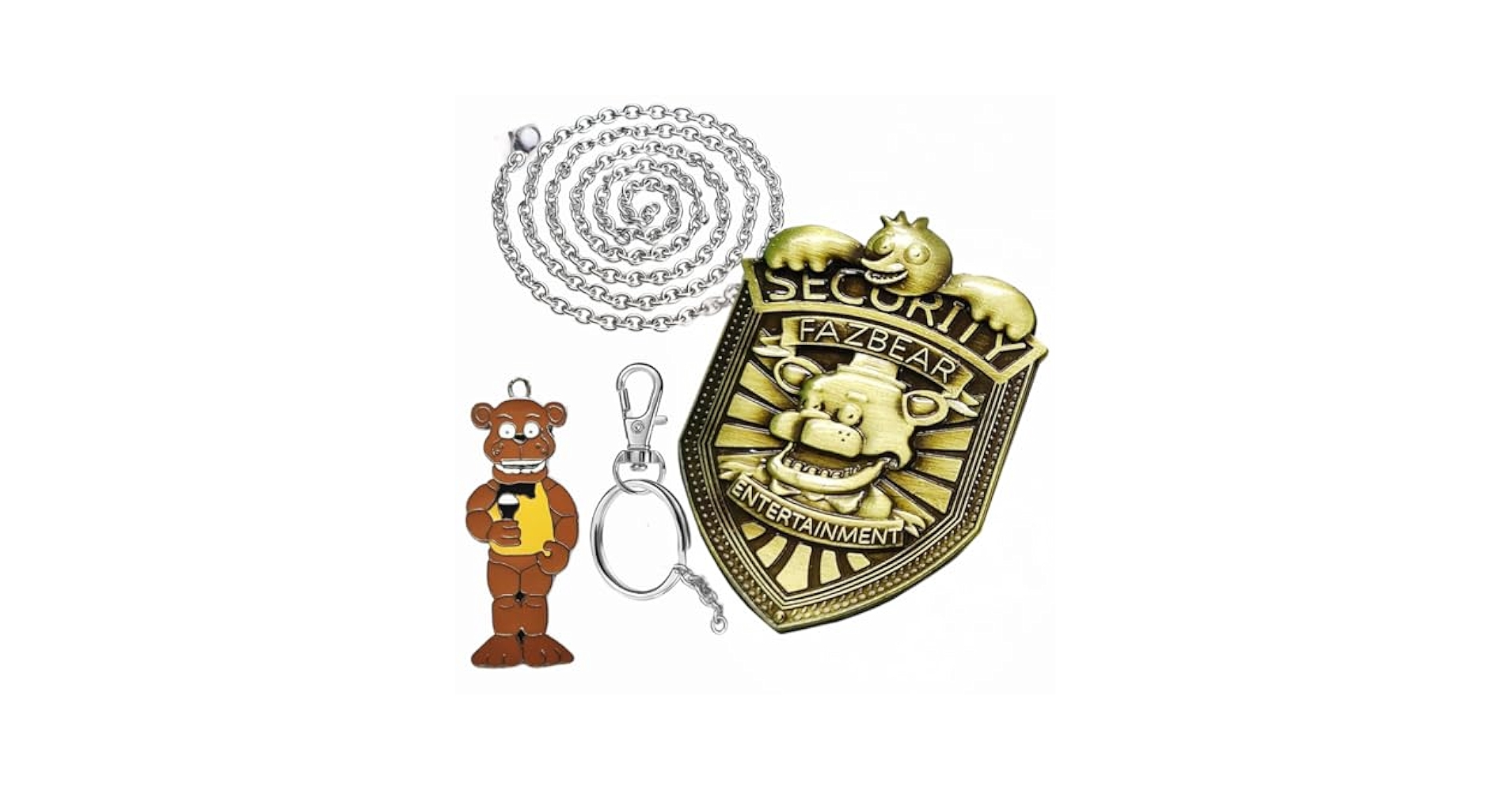 ファイブナイツアットフレディーズ セキュリティバッジ レプリカ