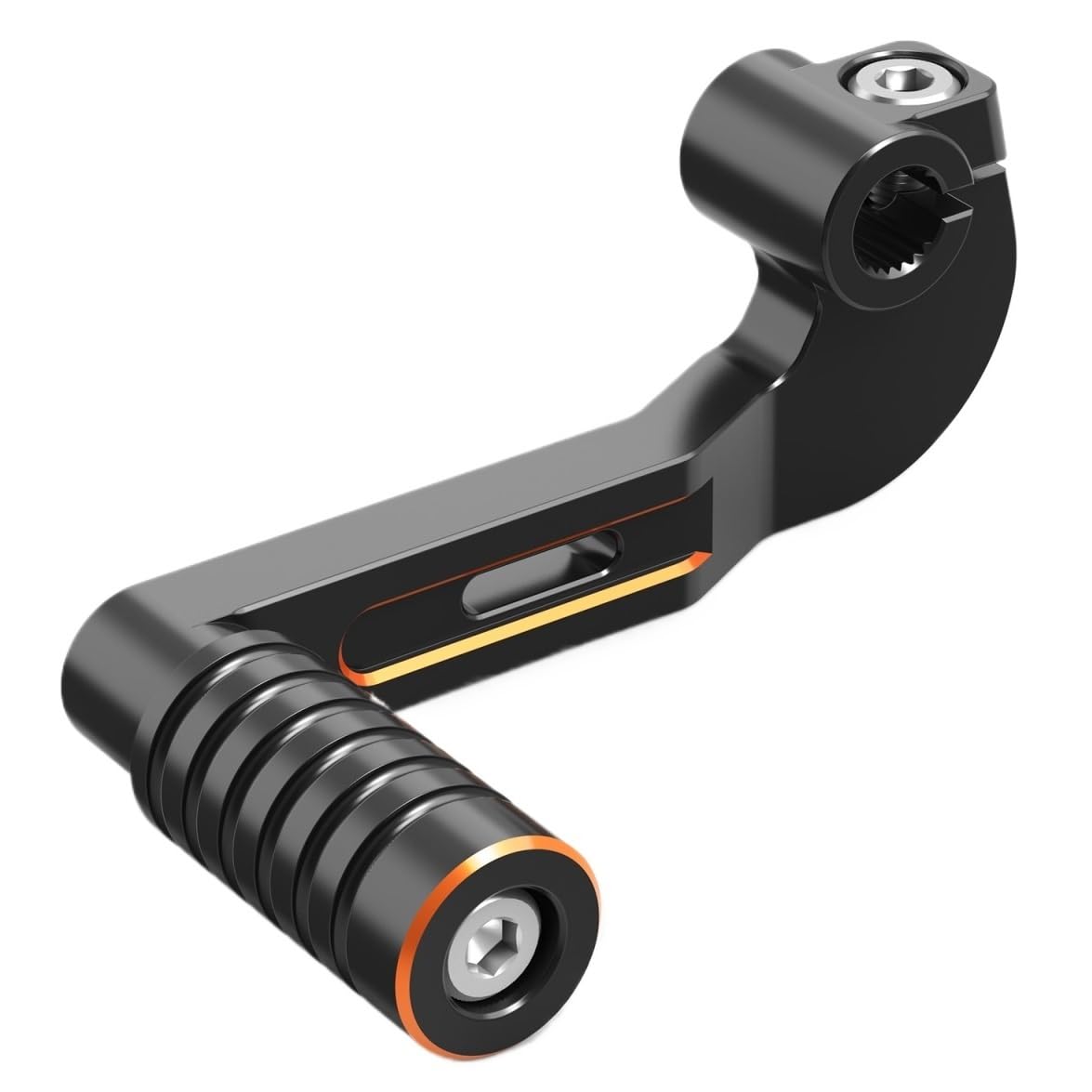 Gconla Black Orange Motorcycle Gear Shifter Lever 34721-07 Motorcycle Gear Shifter Lever For 48 72 883 1200 For Sportster For Custom Super Low Xl1200t Xl883l Nightster Roadster