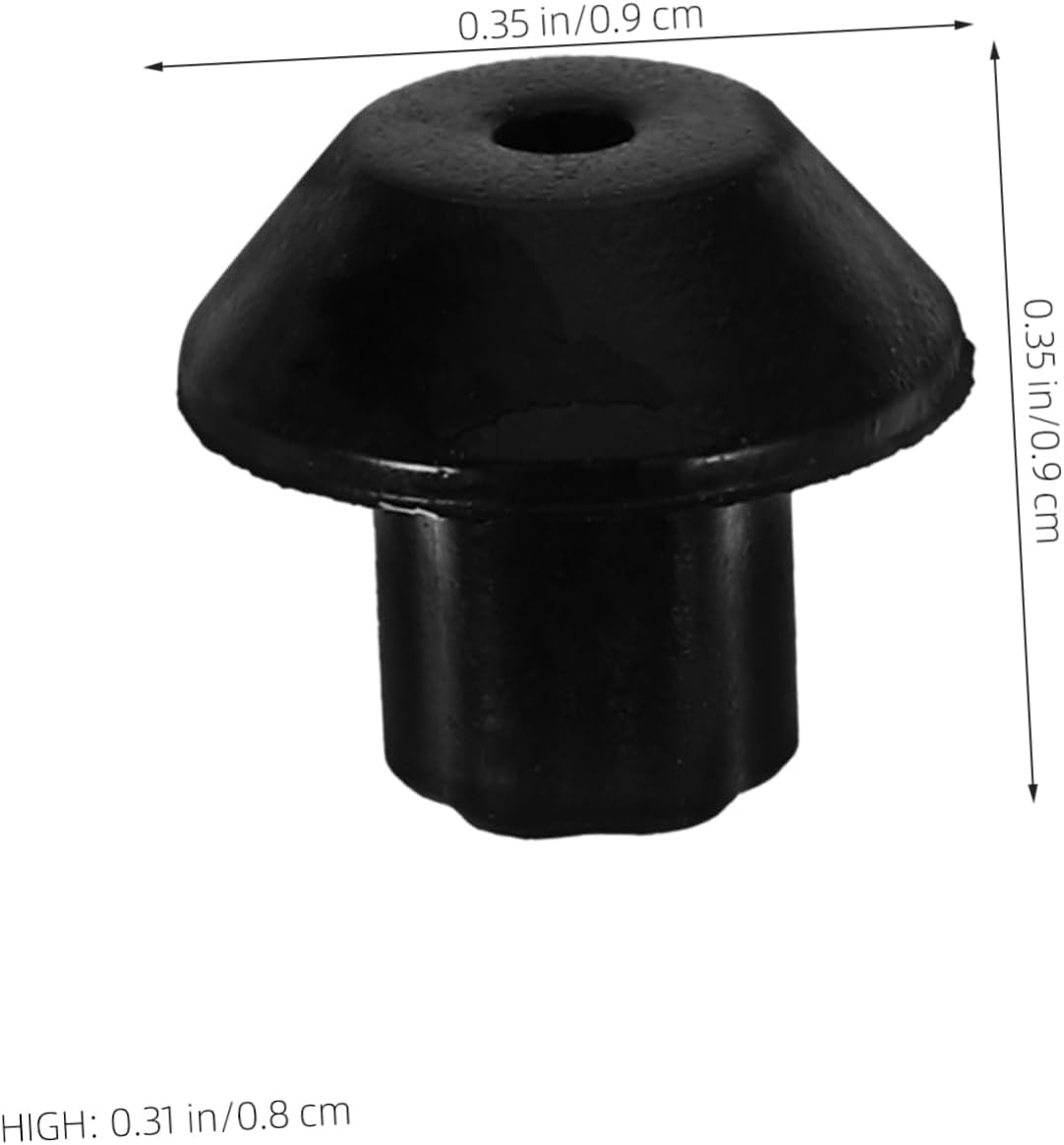 16pcs Slip Stove Grate Feet Replacement Gas Stove Protectors Burner Grate Cooktop Accessories Rubber Feet Pads