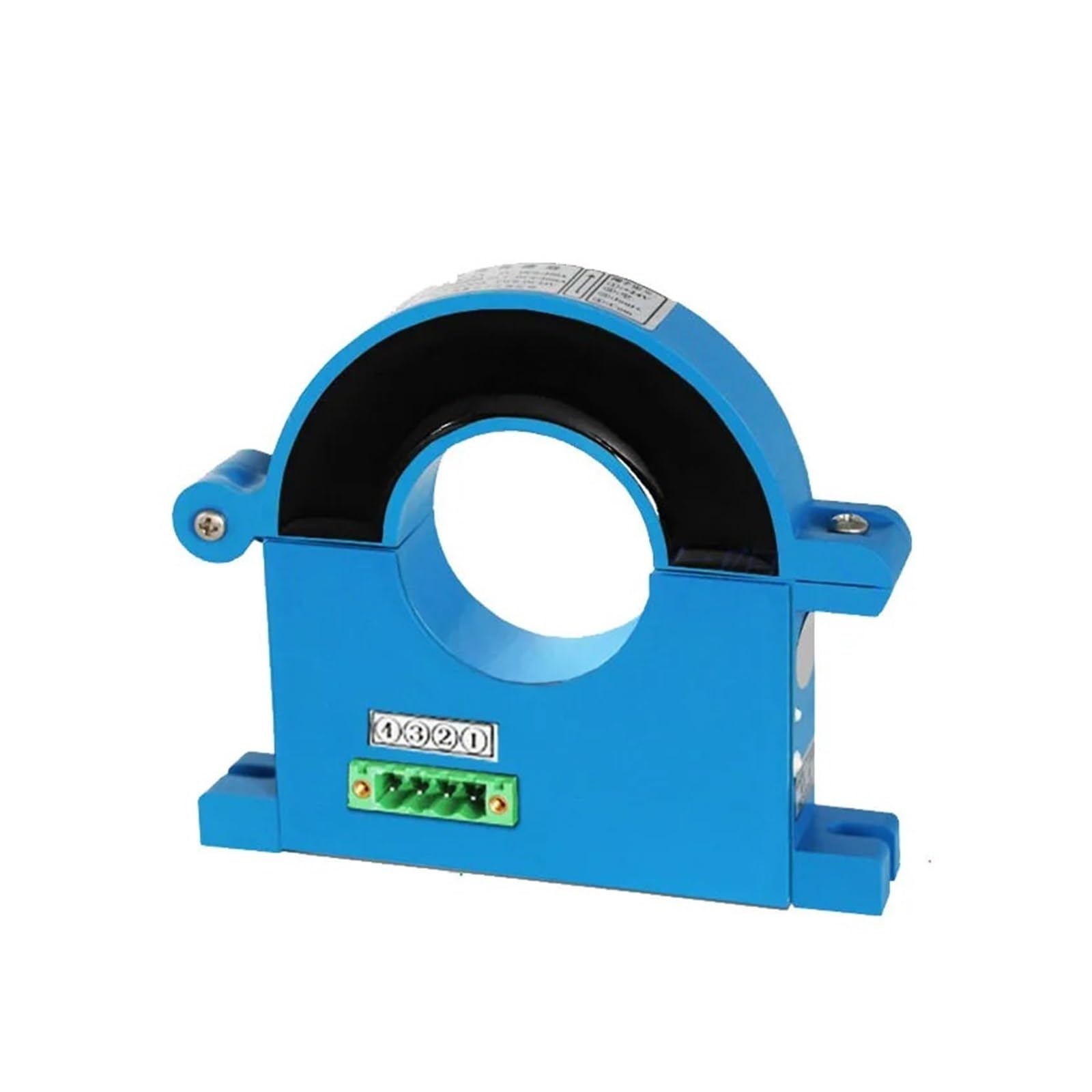 MXXDMOPD AC 50A-3000A clamp Sensor 0-10V 4-20mA RS485 0-5V Ampere Transformer Current Signal Transmitter transducer(Rs485 Output,AC0-50A-DC24)