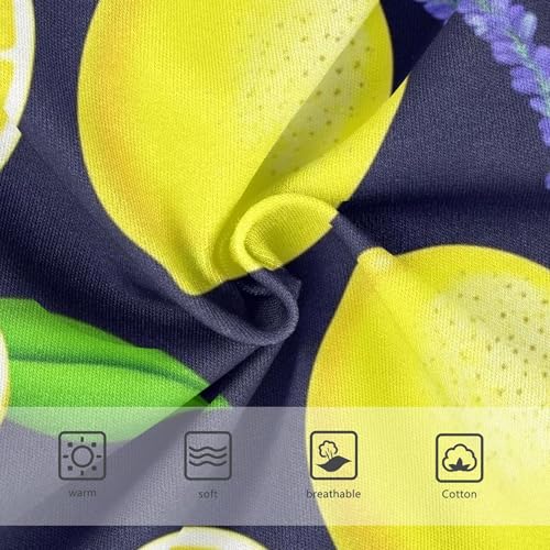 Yellow Lemons Little Girl Panties Toddler Girls Underwear Cotton Artistic Kids Undies Briefs 2t3