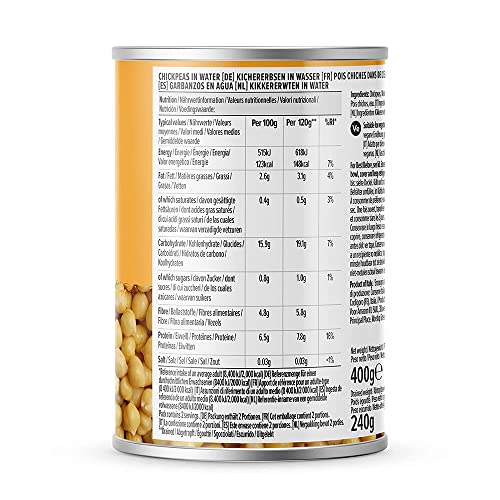 by Amazon Kichererbsen in Wasser, 400g