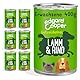 Edgard & Cooper Nassfutter für Hunde (Lamm & Rind, 400g x 6), Getreidefrei, natürliche Zutaten und frisches Fleisch, voller essentieller Aminosäuren