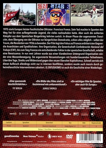 El Entusiasmo película clásica en DVD para evitar cortes de streaming 3