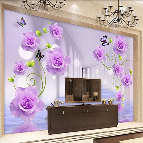 Papier peint intissé moderne pour masquer un mur abîmé avec style - 4