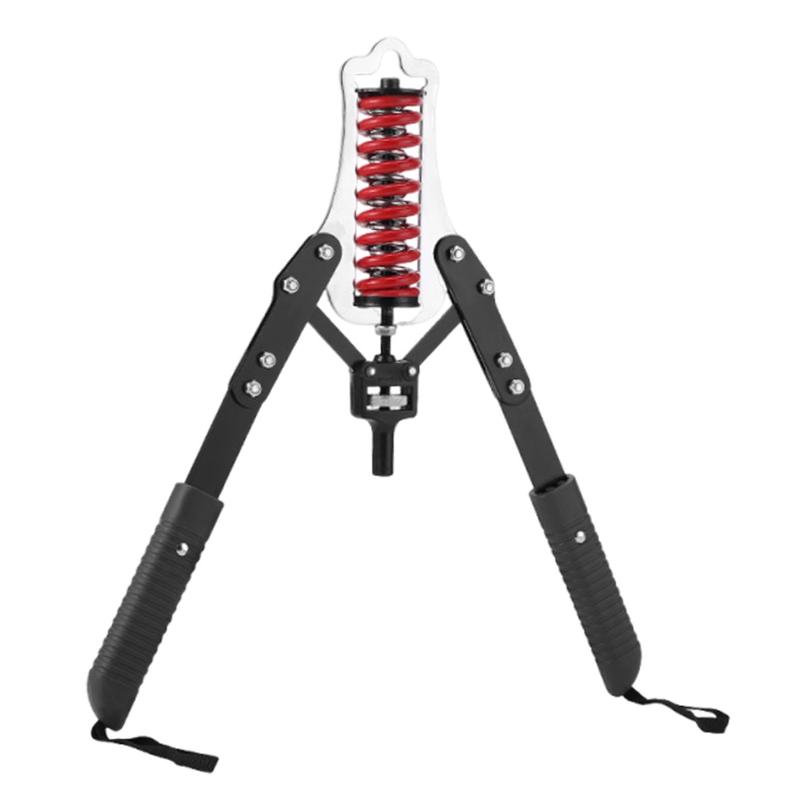 Arm Strength Bar con Molla Doppia in Acciaio al Carbonio Espansore Regolabile per Petto E Braccia Impugnatura Sicura Adatto per Uso Domestico Esercizi, Doppia Molla