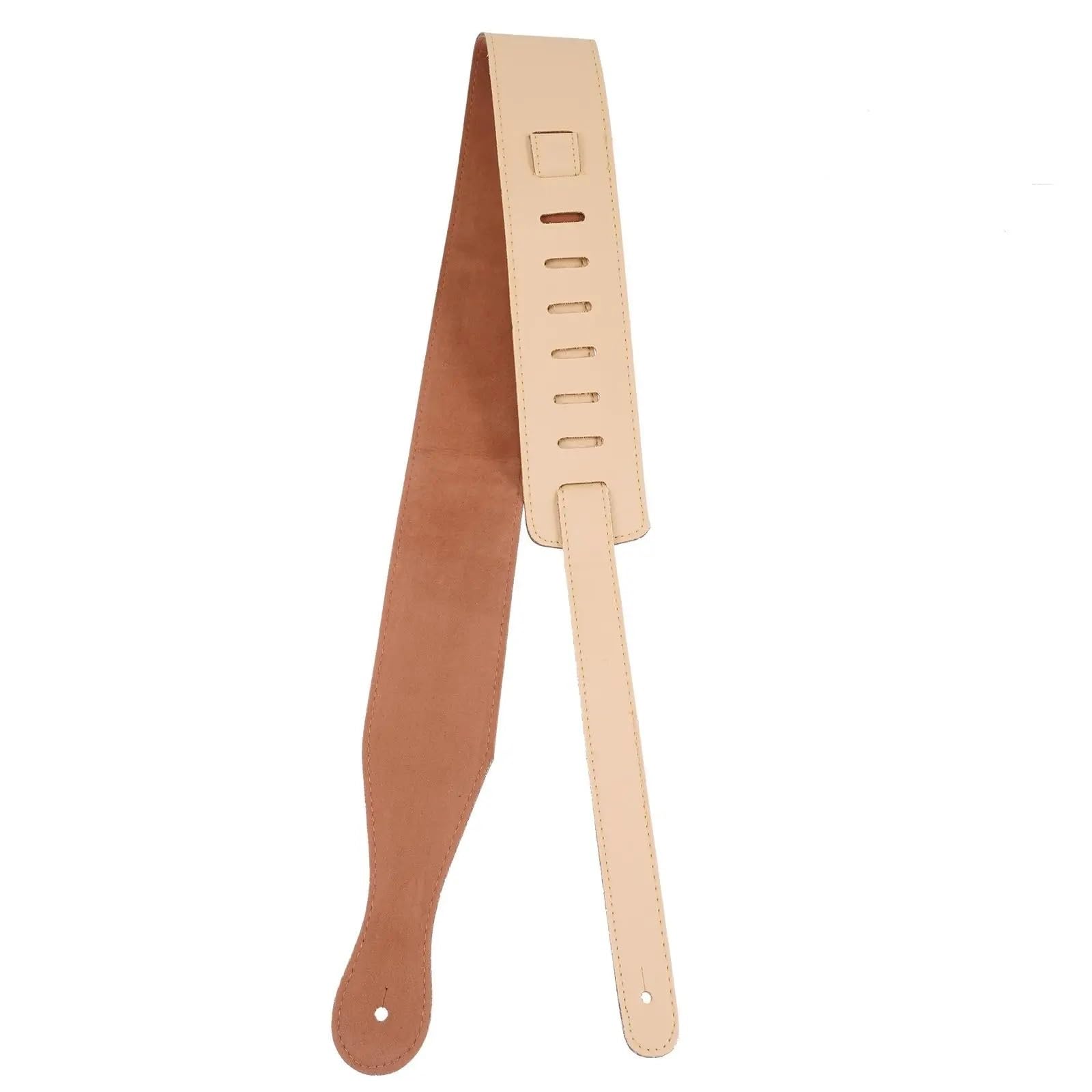 Correa de guitarra eléctrica vintage ajustable, ancha, poliuretano, suave, cómoda y práctica Para Tocar La Guitarra