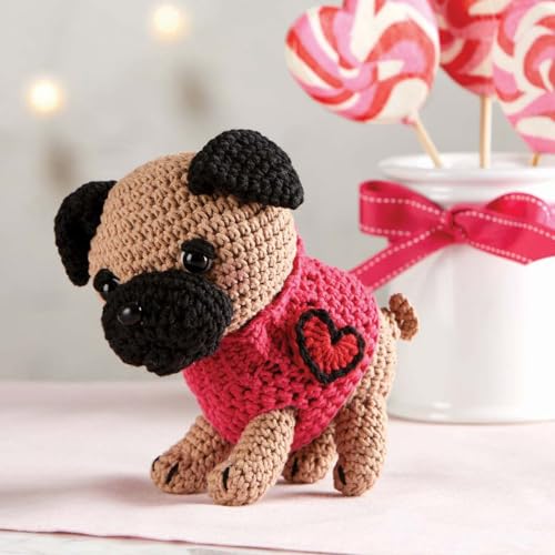 Herrschners Love Pug Crochet Kit