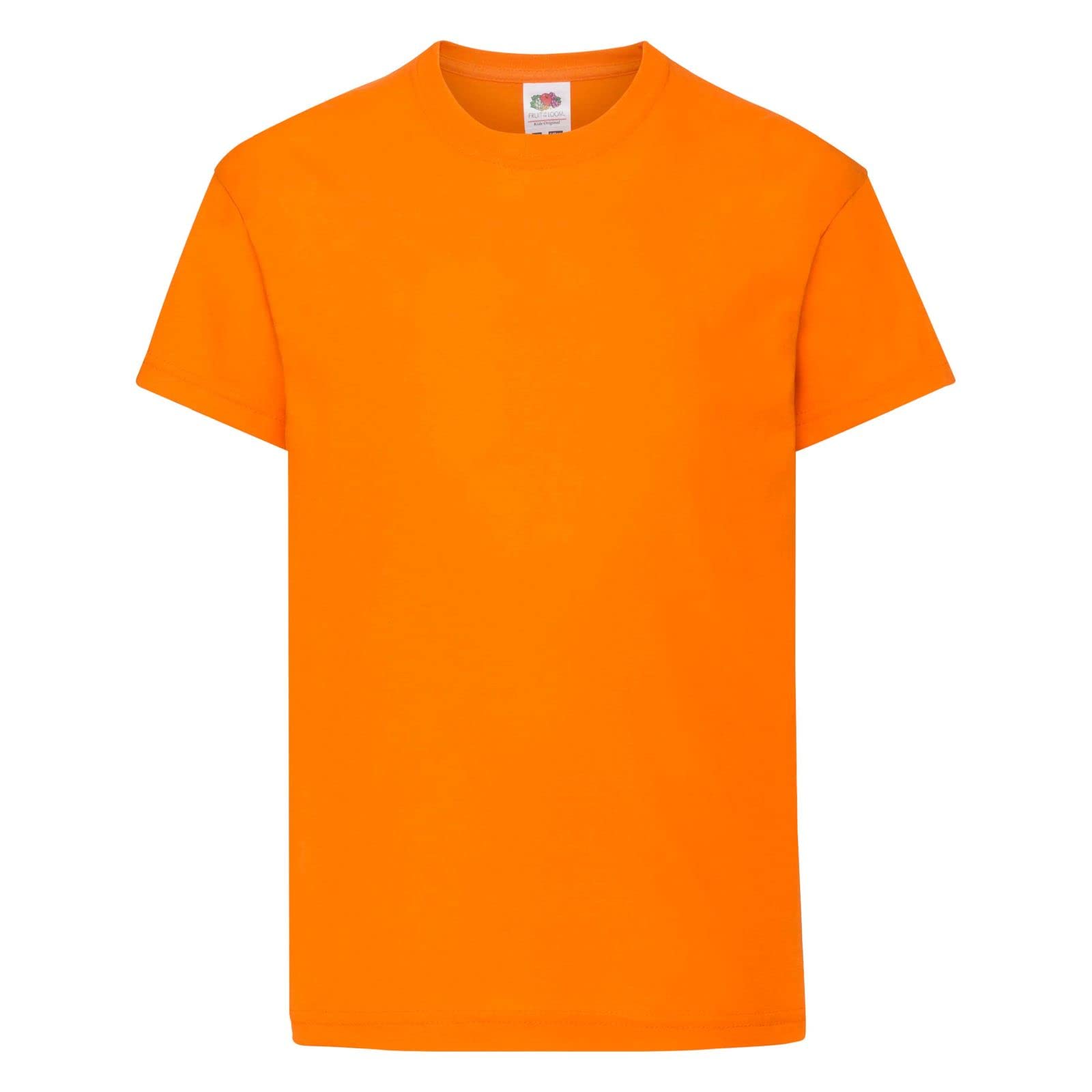 Fruit of the Loom Kid's Original T-Shirt Single Orange