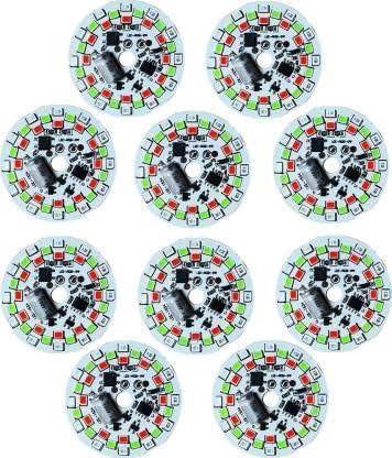 7 in 1 Direct On Board Auto Changing 9W DOB MCPCB Led Bulb Raw Material For B22 Light Bulb - Muticolored (10)-image-11