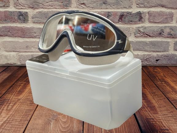 Image of VRT Kids /Men /Women Swimming Goggles Diving Goggles Anti Fog Silicone Waterproof Swimming Goggles (Grey & White)