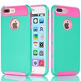 iPhone 7 Plus Case,PIXIU [Rugged Armor] Resilient Ultimate protection from drops and impacts case cover for iPhone 7 Plus (2016)