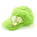 Glitzy Game Sequin Trim Baseball Cap for Ladies